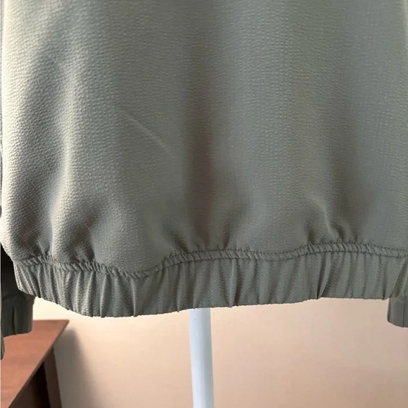 90 Degree By Reflex Olive Green Jacket Size M - Picture 12 of 16